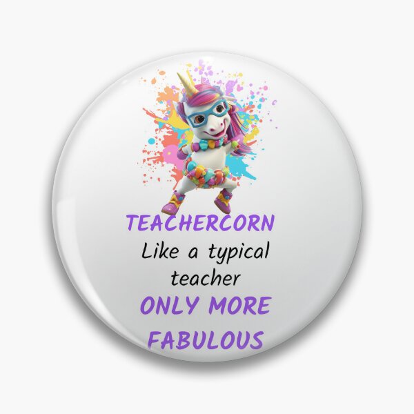 Item preview, TEACHERCORN Fabulous TEACHER designed and sold by FireSisters.