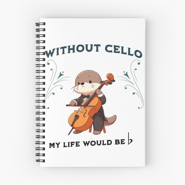Item preview, without cello my life would b flat Otter designed and sold by LemuellTrends.