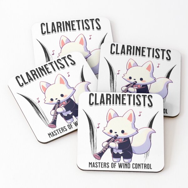 Item preview, contrabass clarinet White Fox designed and sold by LemuellTrends.