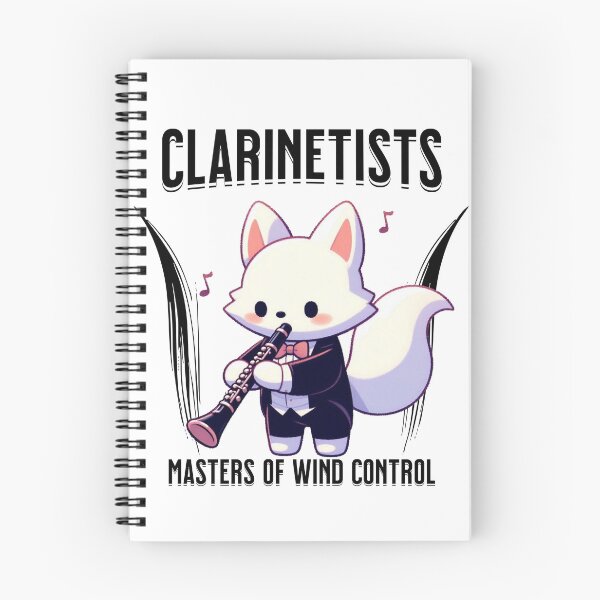 Item preview, contrabass clarinet White Fox designed and sold by LemuellTrends.
