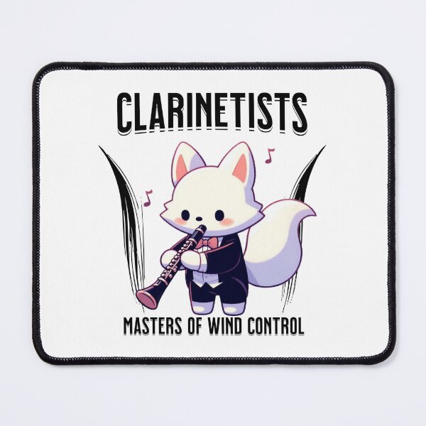 Item preview, contrabass clarinet White Fox designed and sold by LemuellTrends.