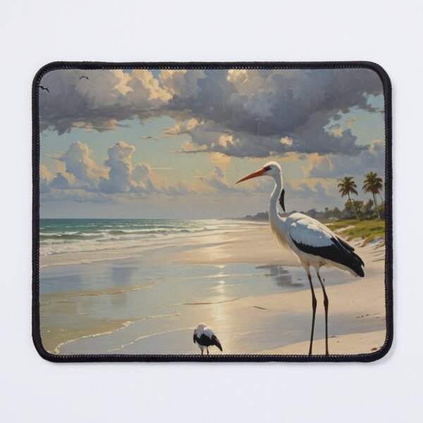 Item preview, Florida heron designed and sold by seahorse crossing.
