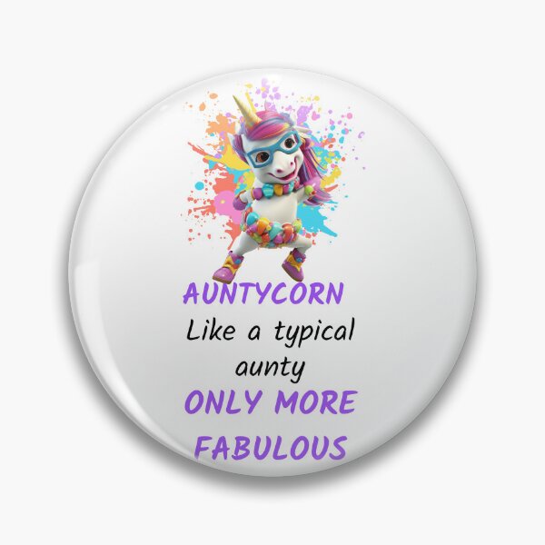 Item preview, AUNTYCORN Fabulous AUNTY designed and sold by FireSisters.