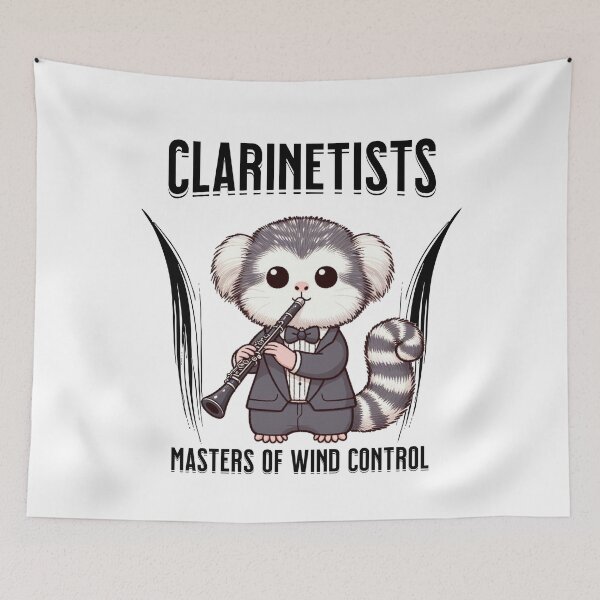 Item preview, contrabass clarinet Marmoset designed and sold by LemuellTrends.