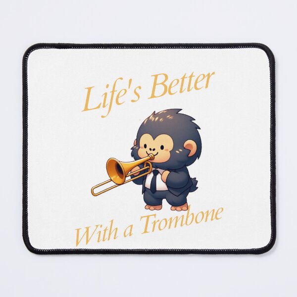 Item preview, Rusty trombone Gorilla designed and sold by LemuellTrends.