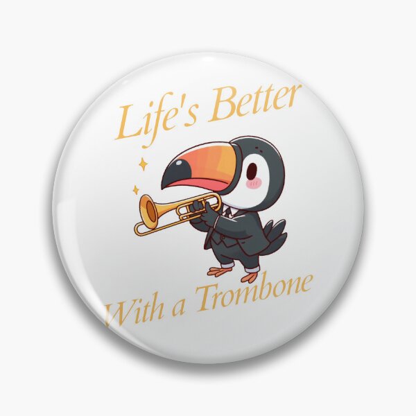 Item preview, Rusty trombone Toucan designed and sold by LemuellTrends.
