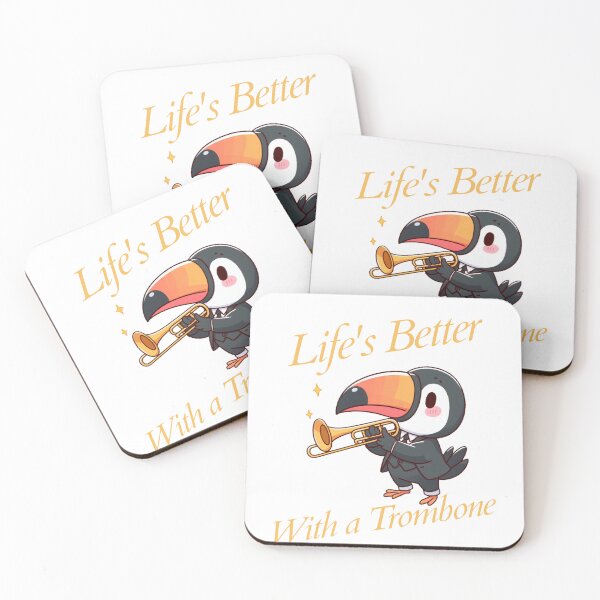 Item preview, Rusty trombone Toucan designed and sold by LemuellTrends.