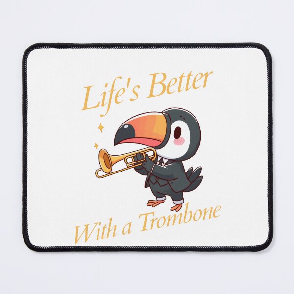 Item preview, Rusty trombone Toucan designed and sold by LemuellTrends.