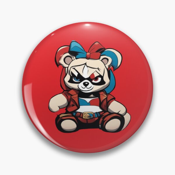 Item preview, Harley The Bear, Product Colour: Rose Red  designed and sold by Midnight Veil Designs.