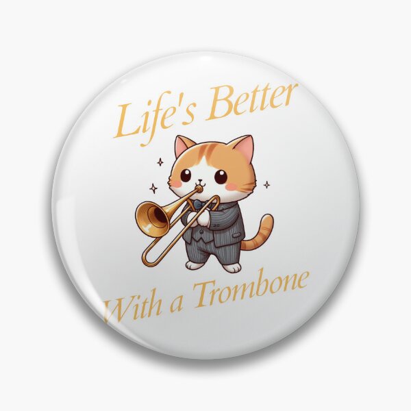 Item preview, Rusty trombone Cat designed and sold by LemuellTrends.