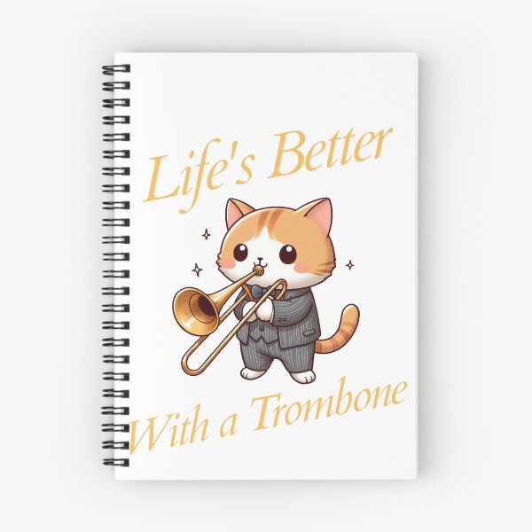 Item preview, Rusty trombone Cat designed and sold by LemuellTrends.
