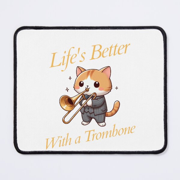 Item preview, Rusty trombone Cat designed and sold by LemuellTrends.