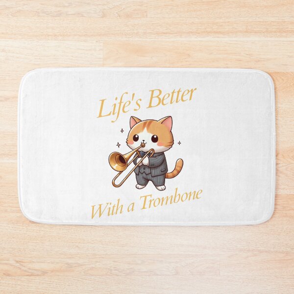 Item preview, Rusty trombone Cat designed and sold by LemuellTrends.