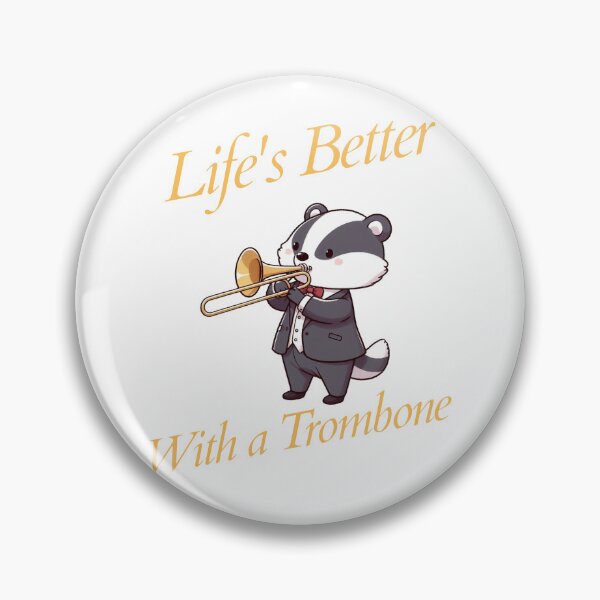 Item preview, Rusty trombone Badger designed and sold by LemuellTrends.