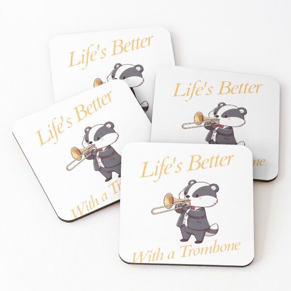 Item preview, Rusty trombone Badger designed and sold by LemuellTrends.