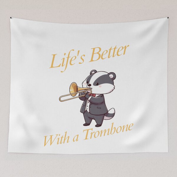 Item preview, Rusty trombone Badger designed and sold by LemuellTrends.