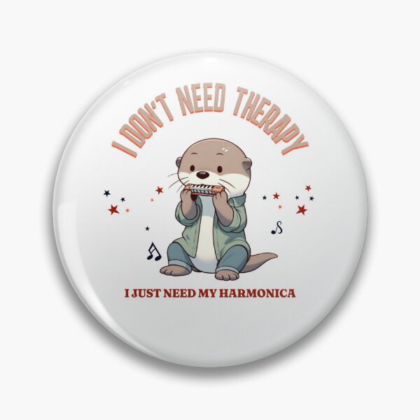 Item preview, Harmonica Otter designed and sold by LemuellTrends.