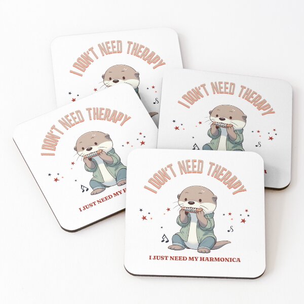 Item preview, Harmonica Otter designed and sold by LemuellTrends.