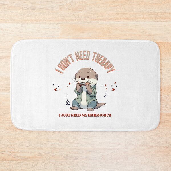 Item preview, Harmonica Otter designed and sold by LemuellTrends.