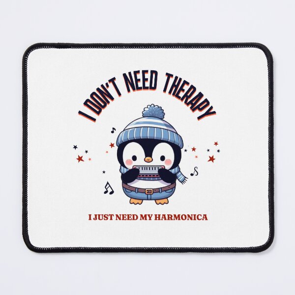 Item preview, Harmonica Penguin designed and sold by LemuellTrends.