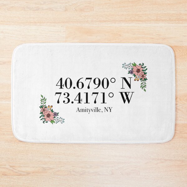 Item preview, Amityville, NY Coordinates designed and sold by mynameisliana.