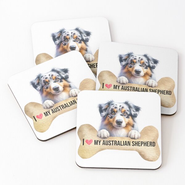 Item preview, I Love My Australian Shepherd designed and sold by TheAnimalZ00.