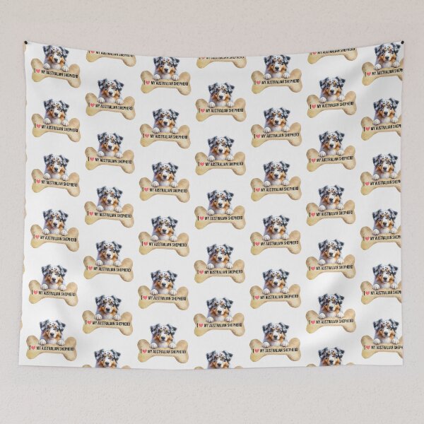 Item preview, I Love My Australian Shepherd designed and sold by TheAnimalZ00.