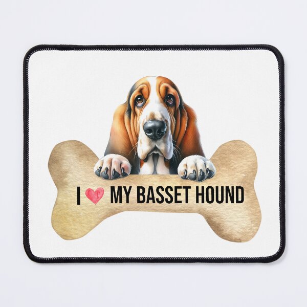 Item preview, I Love My Basset Hound designed and sold by TheAnimalZ00.