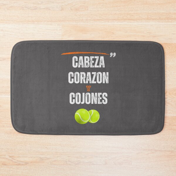 Item preview, Cabeza Corazón y Cojones Design designed and sold by ClubPadel.