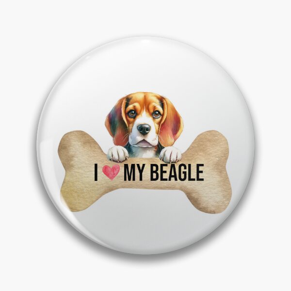Item preview, I Love My Beagle designed and sold by TheAnimalZ00.