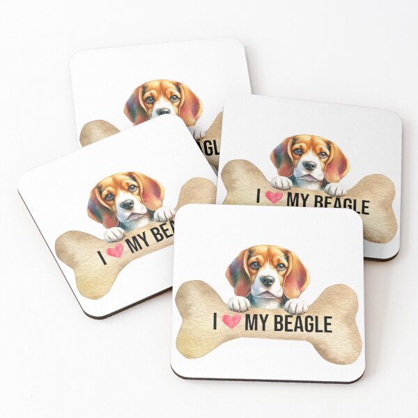 Item preview, I Love My Beagle designed and sold by TheAnimalZ00.