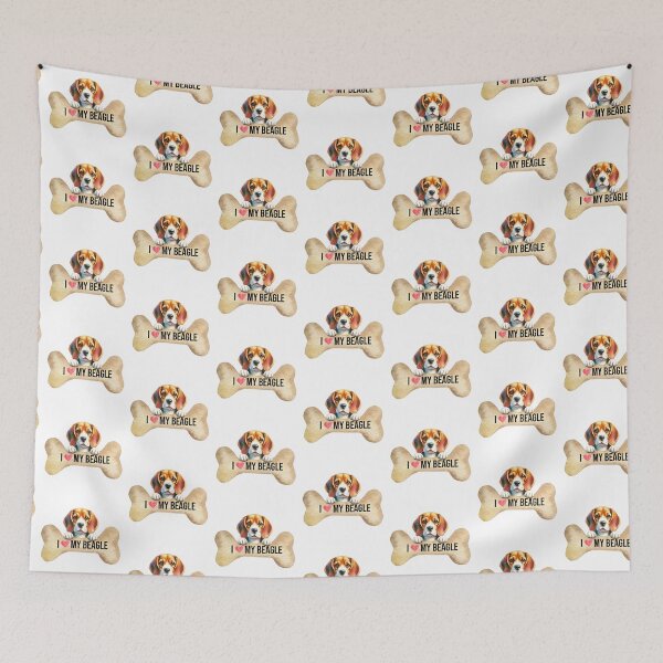 Item preview, I Love My Beagle designed and sold by TheAnimalZ00.