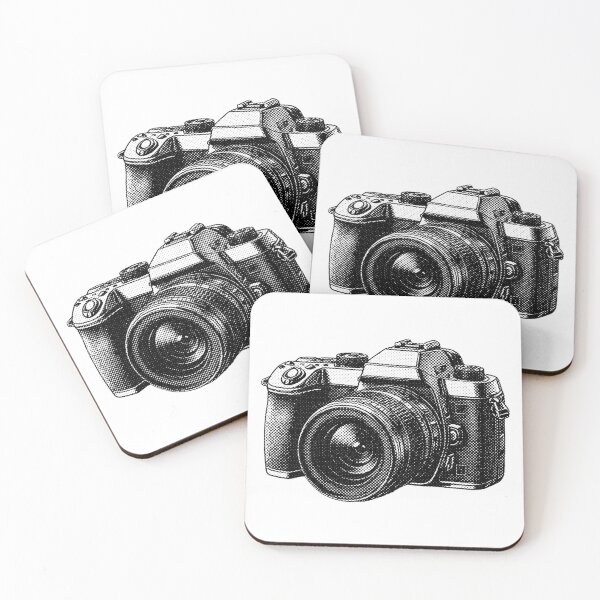 Item preview, Pixelated DSLR / SLR Camera - Photography designed and sold by thebigleebowski.