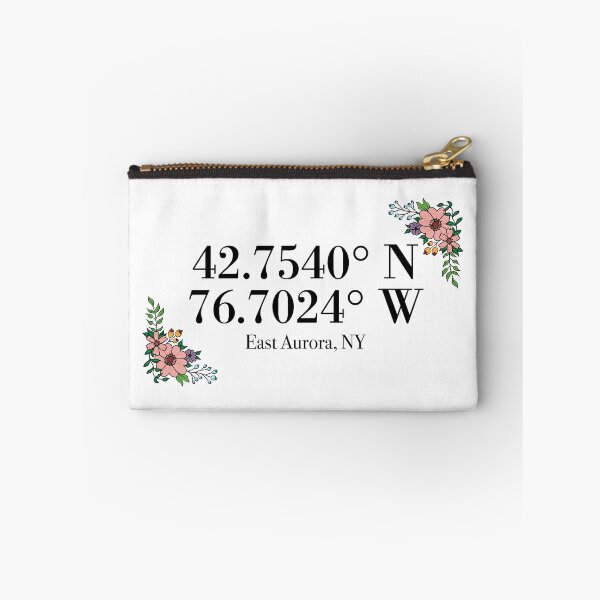 Item preview, East Aurora, NY Coordinates designed and sold by mynameisliana.