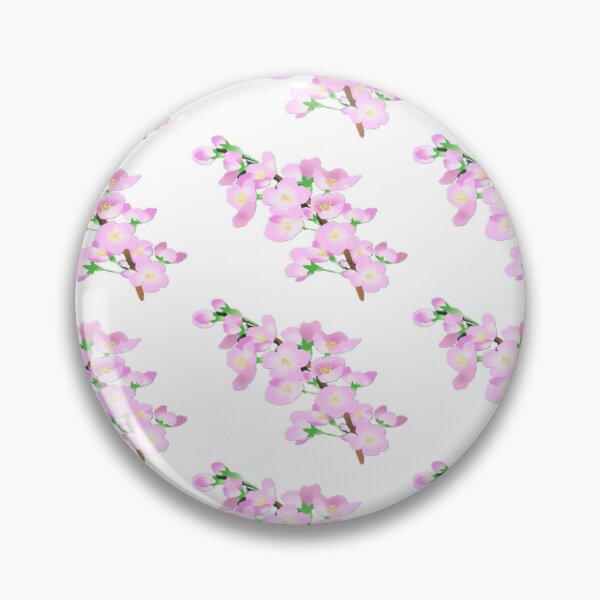 Item preview, cherry blossom branch pattern designed and sold by BranketRabbit.