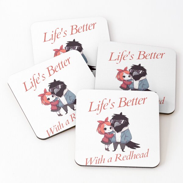 Item preview, life is better with a redhead Crow designed and sold by LemuellTrends.