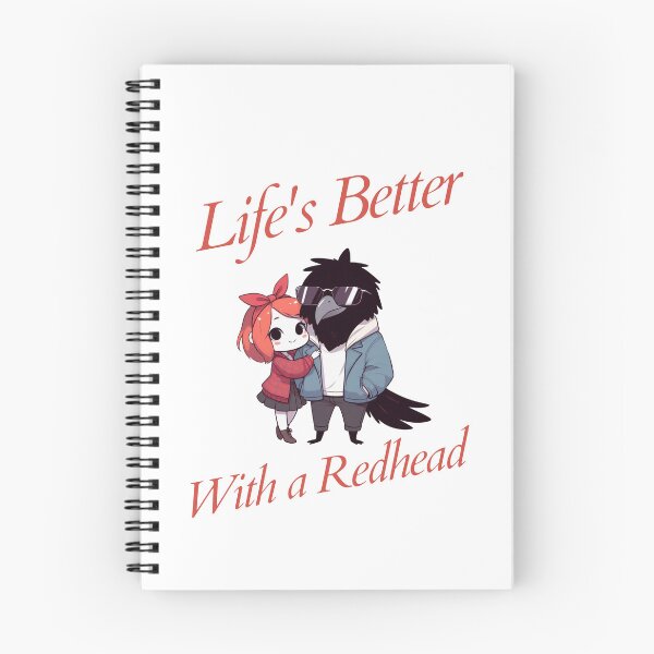 Item preview, life is better with a redhead Crow designed and sold by LemuellTrends.