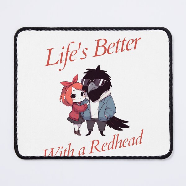 Item preview, life is better with a redhead Crow designed and sold by LemuellTrends.