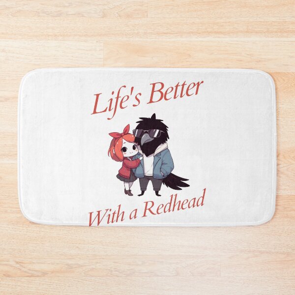 Item preview, life is better with a redhead Crow designed and sold by LemuellTrends.