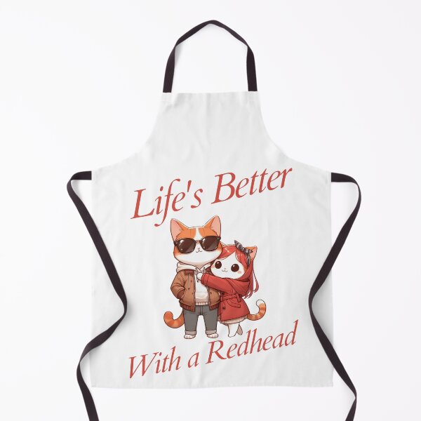 Item preview, life is better with a redhead Cat designed and sold by LemuellTrends.