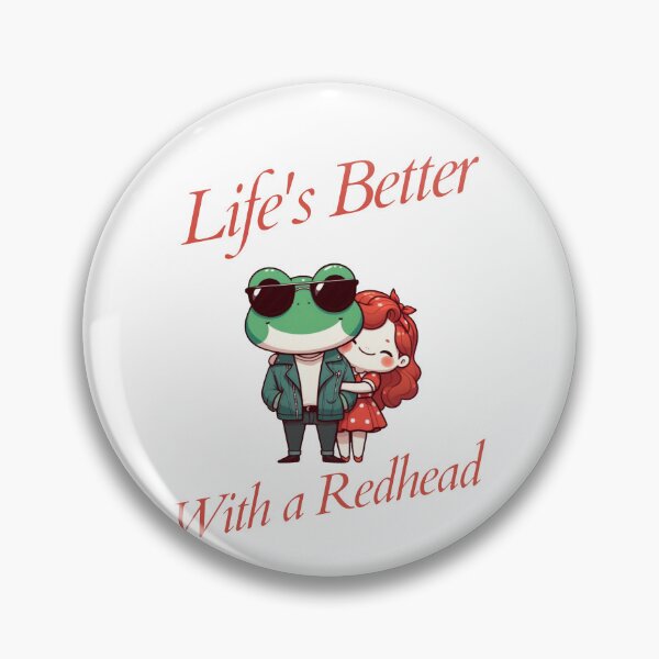Item preview, life is better with a redhead Frog designed and sold by LemuellTrends.