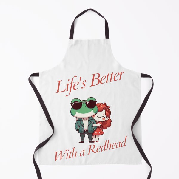 Item preview, life is better with a redhead Frog designed and sold by LemuellTrends.