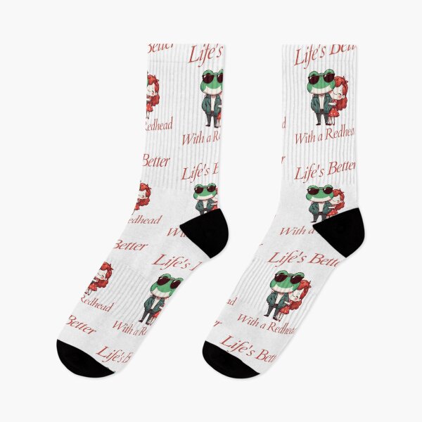 Item preview, life is better with a redhead Frog designed and sold by LemuellTrends.