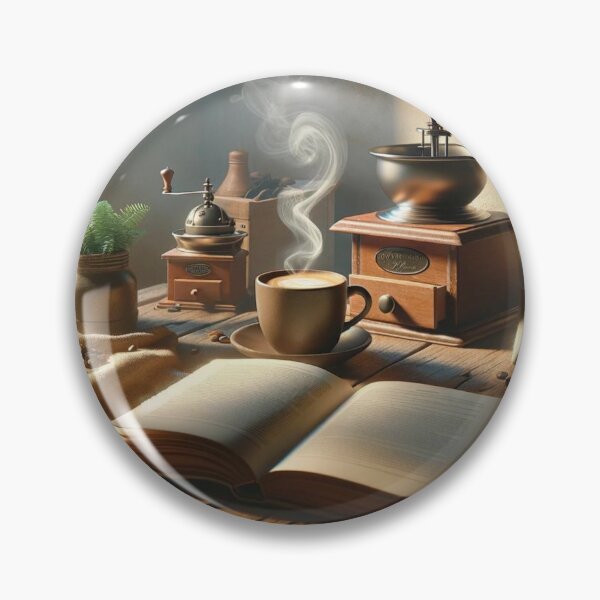 Item preview, Serene Coffee Nook designed and sold by ArtemisDesignAI.