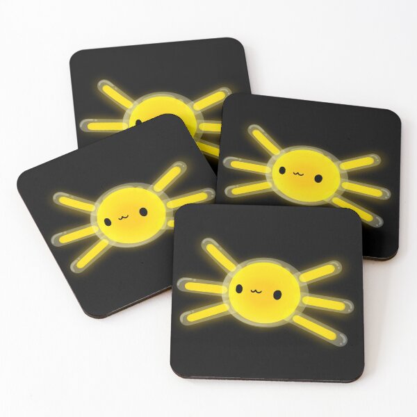 Item preview, yellow neon axolotl designed and sold by Fridayscorner.