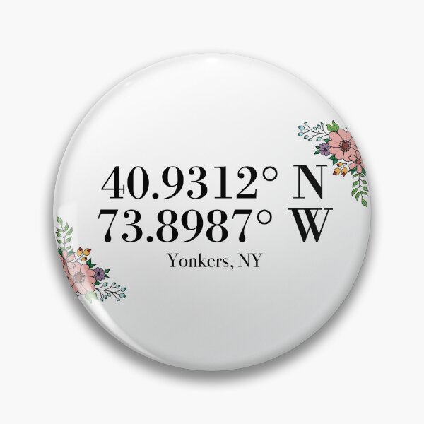 Item preview, Yonkers, NY Coordinates designed and sold by mynameisliana.