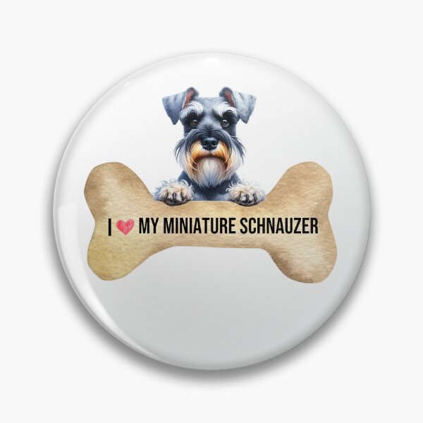 Item preview, I Love My Miniature Schnauzer designed and sold by TheAnimalZ00.