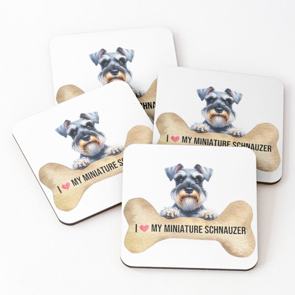 Item preview, I Love My Miniature Schnauzer designed and sold by TheAnimalZ00.