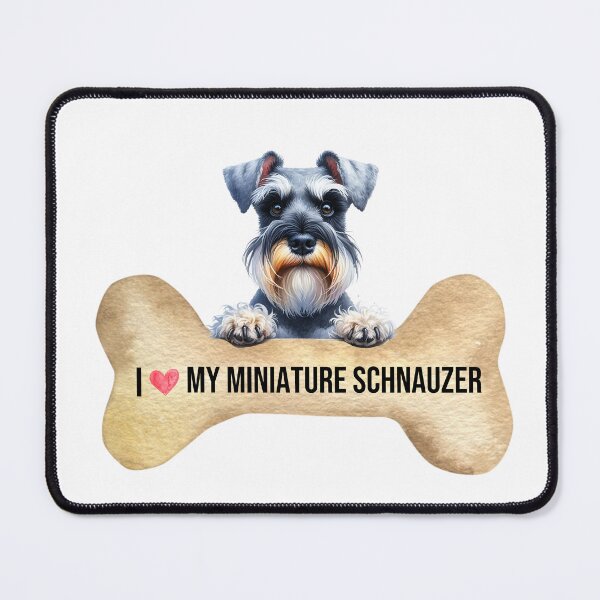 Item preview, I Love My Miniature Schnauzer designed and sold by TheAnimalZ00.