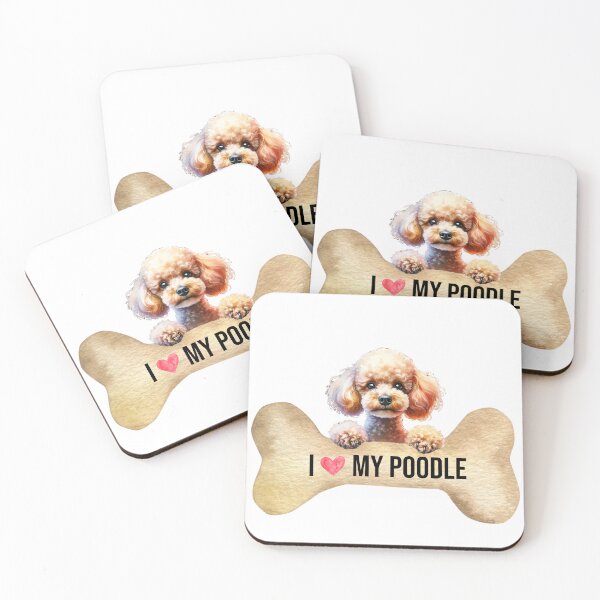 Item preview, I Love My Poodle designed and sold by TheAnimalZ00.